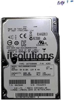 For HGST Hitachi HUC106060CSS600 600G 10K 2.5 SAS server hard drive