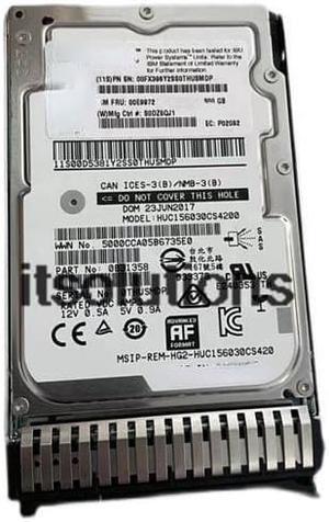 For IBM 00E9972 00E9969 ESFB 300GB 15K SAS SFF-3 4K POWER8 HDD