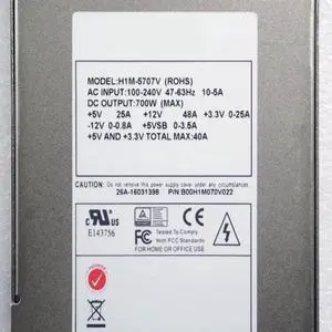 For Emacs 1U 700W Switching Power Supply H1M-5707V
