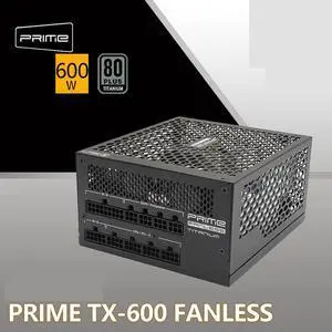 For Seasonic 80plus Titanium Zero Noise Without Fan 600W Switching Power Supply PRIME Fanless TX-600 SSR-600TL