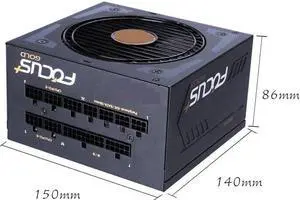 For SeaSonic ATX 80plus Gold Full Module RTX2080TI VEGA64 850W Power Supply FOCUS GX-850W FOCUS+850FX