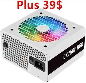 For Corsair Brand Full Module 80plus Bronze Silent Switching Power Supply 750W Power Supply CX750F RGB