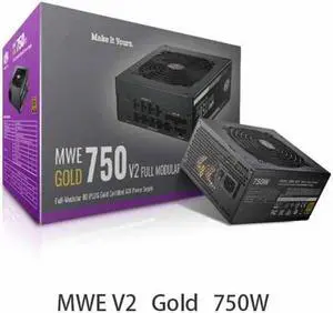 For Cooler Master Brand MWE GOLD (V2) 750 RTX2080Ti Game Host Power Supply 750W Power Supply MPY/MPE-7501-AFAAG