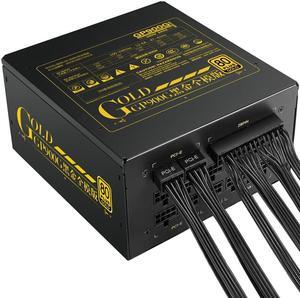 For Segotep Brand Black Gold Full Module 2080Ti 80PLUS Gold Mute Power Supply 800W Power Supply GP900G