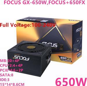 For SeaSonic 80plus Gold Full Module 650W/750W Power Supply FOCUS GX-650W FOCUS+650FX FOCUS GX-750W FOCUS+750FX