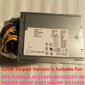 For Dell T3500 XPS 9100 9000 525W Switching Power Supply DPS-525FB-1 A H525AF-01 D525AF-01 7JVXX V4NC2 M1J3H