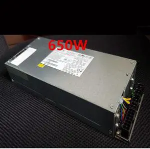 For Chicony Full Modular Big 1U M99 650W Switching Power Supply S12-650P1D