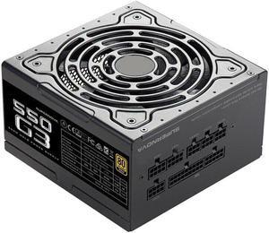 For EVGA Brand 80PLUS Gold Full Modular Silent Fan Power Supply Rated 550W Peak 650W Power Supply 550 G3