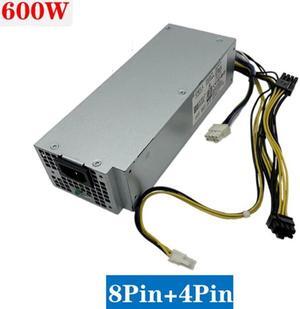 PSU For Dell Optiplex 3040 3650 3046 5040 7040 7050 8Pin 600W Power Supply DPS-600EM-00 L180ES-00 D180ES-00 D240EM-00