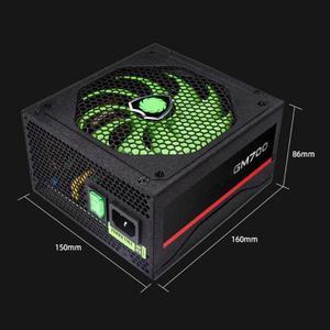 For GameMax Brand ATX Half Modular 80plus Bronze Silent Power Supply for Video Games 700W Power Supply GM-700