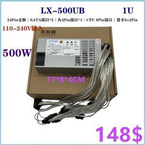 PSU For LXPOWER ITX FLEX NAS Samll 1U K39 K35 S3 K39 R47 R44 M41 A35 AS-A4 G5 BC 600W 500W Switching Power Supply LX-600UB