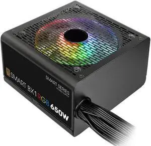 For Thermaltake(Tt) Brand SmartBX1 RGB 650W 80plus Bronze Silent Power Supply 650W Power Supply SPR-650AH2NKB-2