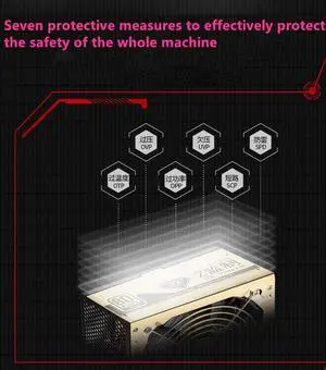 Original PC PSU For Golden Field Brand RTX2080Ti silence Rated 700W Peak 800W Switching Power Supply 800BLE GF700G