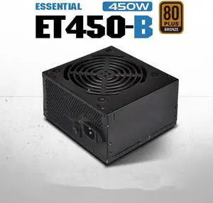 For SilverStone Brand Non-modular 80plus Bronze Game Mute Power Supply 450W Switching Power Supply SST-ET450-B