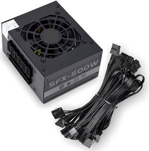 For MetalFish ITX SFX Rated 500W Peak 600W Switching Power Supply SFX-500W