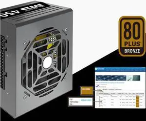 For FSP Classic Version MS 450 SFX 80PLUS Bronze Module Silent Small Power Supply 450W Power Supply FSP450-50SD