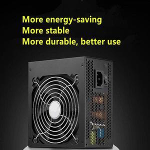 For Huntkey WD600K ROHS Full Voltage Silence Double 8 Graphics Card Switching Power Supply HK700-12PP