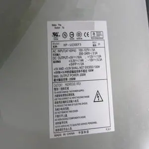 For Dell Standard Big 1U 230W Switching Power Supply HP-U230EF3 12-87383-02 A
