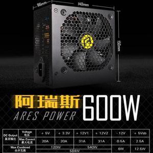 PSU For Antec Brand Non-modular Supporting Dorsal Line Dual 8P GPU Power Supply Silent Power Supply 600W Power Supply AP600