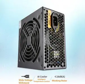Original PC PSU For Segotep Brand Quiet 500W Power Supply RTX2060 Rated 500W Peak 600W Switching Power Supply SG-D600JYB