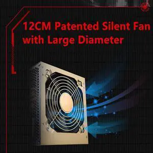 Original PC PSU For Golden Field Brand E-game Broadband Active Rated 500W Peak 600W Switching Power Supply 600ALG GF500G