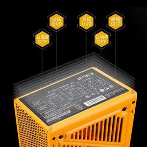 Original PC PSU For Golden Field Brand Sabre 580 Mute Host Power Supply Rated 400W Peak 500W Power Supply EPS400ALB(85+)