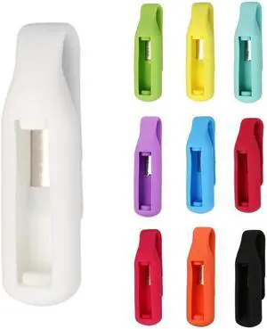 100pcs/Set Smart Durable Silicone Steel clip Holder Waterproof Watchbands for Misfit Ray Smart Wristband 6.5 x 2 x 1.5cm