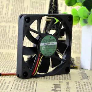 FOR SUNON built standard KDE1207PFV3-A 12V 0.7W 7010 7CM silent cooling fan