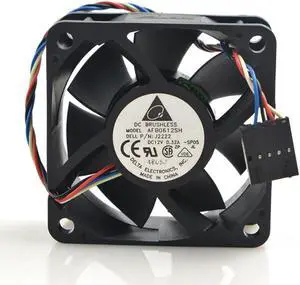 FOR Delta AFB0612SH 6025 12V 0.32A 6CM PWM temperature control large air volume violent fan