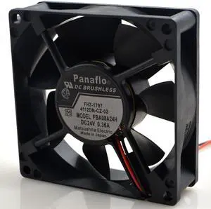 FOR Panasonic panaflo 8CM FBA08A24H 8025 24V 0.36A ultra-quiet chassis fan