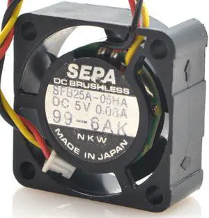 FOR SEPA SFB25A-05HA 2510 5V 0.08 A video player medical equipment Cooling fan