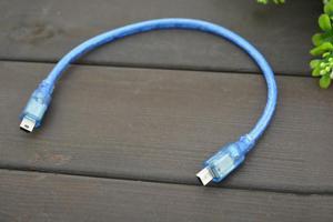 5Pin Mini USB Cable Mini B Male to Male M/M Extension Data Line Blue