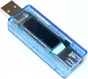 Mini USB Charger Doctor Voltage Current Meter Working Time Power Capacity Tester
