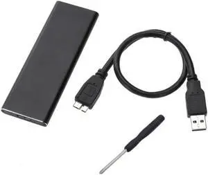 M.2 NGFF SSD SATA to USB 3.0 Converter Adapter Case External Enclosure Storage Case With Screwdriver for M2 NGFF SSD Hard Driv M.2 NGFF SSD SATA to USB 3.0 Converter Adapter Case External Enclosure Storage Case With Screwdriver for M2 NGFF SSD Hard Driv