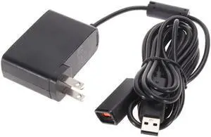 AC 100V-240V Power Supply EU Plug Adapter USB Charging Charger For Microsoft For Xbox 360 XBOX360 Kinect Sensor