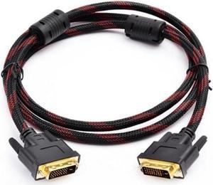 Data cable 1.5m DVI cable 24 + 1 projector plasma digital TV computer LCD monitor HD data cable