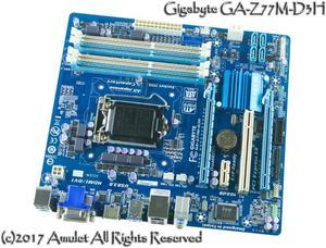 GA-Z77M-D3H motherboard LGA 1155 DDR3 Z77M-D3H boards 32GB Micro ATX Z77 Desktop Motherboard