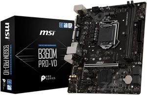 B360M PRO-VD motherboard LGA 1151 DDR4 USB2.0 USB3.1 DVI VGA 32GB B360 Desktop motherborad