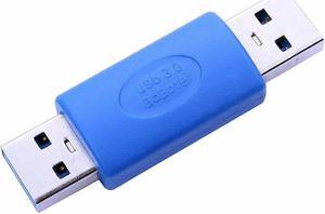 OIAGLH 2Pcs/lot SuperSpeed USB 3.0 Type-A Male to Male And Female to Female Adapter Bridge Extension Coupler Gender Changer Connector