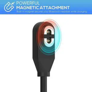 OIAGLH Replacement Magnetic Charging Cable for AfterShokz Aeropex AS800/OpenComm ASC100SG & Shokz OpenRun Pro, USB Fast Charger Cord