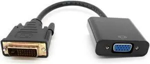 Full HD 1080P DVI-D DVI To VGA Adapter Video Cable Converter 24+1 25Pin to 15Pin Cable Converter for PC Computer Monitor