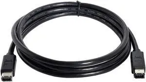 OIAGLH 5ft 6 pin Male to 6 pin Male Clear Firewire 400/400 Cable for IEEE 1394 devices OIAGLH 5ft 6 pin Male to 6 pin Male Clear Firewire 400/400 Cable for IEEE 1394 devices