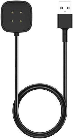 OIAGLH Compatible with Fitbit Versa 3 Charger Replacement Charging Cable Dock Cradle Stand for Versa 3 Smartwatch
