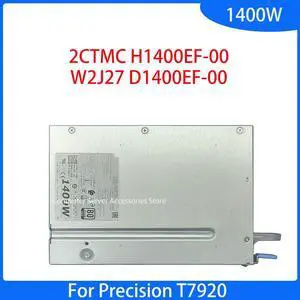 OIAGLH 1400W for Precision T7920 Gold Plus Switching Power Supply 2CTMC H1400EF-00 W2J27 D1400EF-00 02CTMC 0W2J27