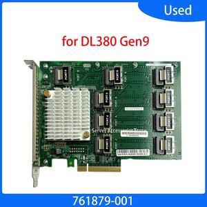 OIAGLH 761879-001 36 Ports 12GB SAS Expansion Board 12GB SAS Card for DL380 Gen9 Controller Crad 36 Port 727252-001 AEC-83605