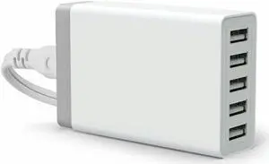OIAGLH USB Power Adapter Smart Power (40W/8A Adapter with 5 USB Ports) home power charger adapter OIAGLH USB Power Adapter Smart Power (40W/8A Adapter with 5 USB Ports) home power charger adapter