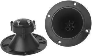New 1 Pair 96mm Audio Speakers Tweeter Piezo Treble Piezoelectric Speaker Portable