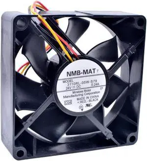 3110RL-05W-S79 8cm 8025 80mm 80x80x25mm DC24V 0.24A inverter industrial cooling fan