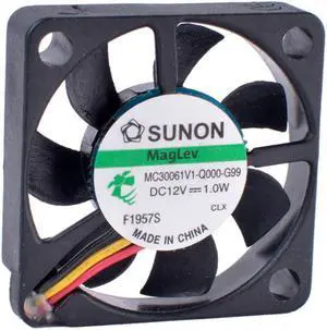 COOLING REVOLUTION MC30061V1-Q000-G99 3006 30x30x6mm 5V 1.0W Ultra-thin micro cooling fan