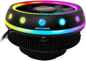 Colorful UFO CPU universal cooler RGB cooling fan for desktop computer inted amd platform air cooling